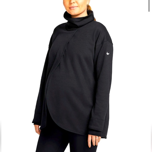 Nike Tops - NWT Nike women’s black reversible sweatshirt sz XL